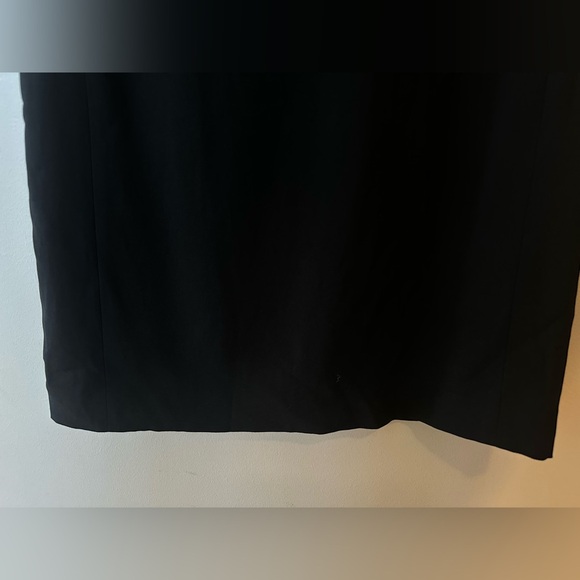 Aritzia Babaton Patricio Crepe Shift Shirt Dress Black Size 4 - Picture 5 of 11